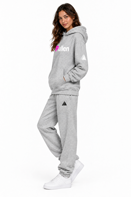 Relaxed side pose in the Heavyweight Sweatpants