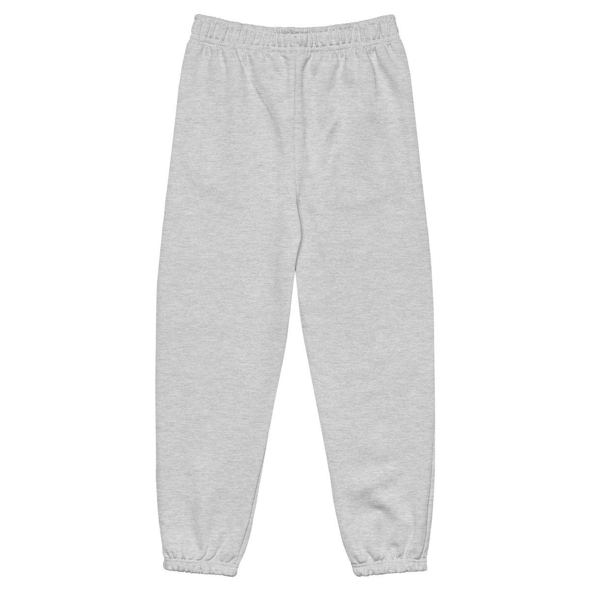 Heavyweight Sweatpants in athletic heather, back view