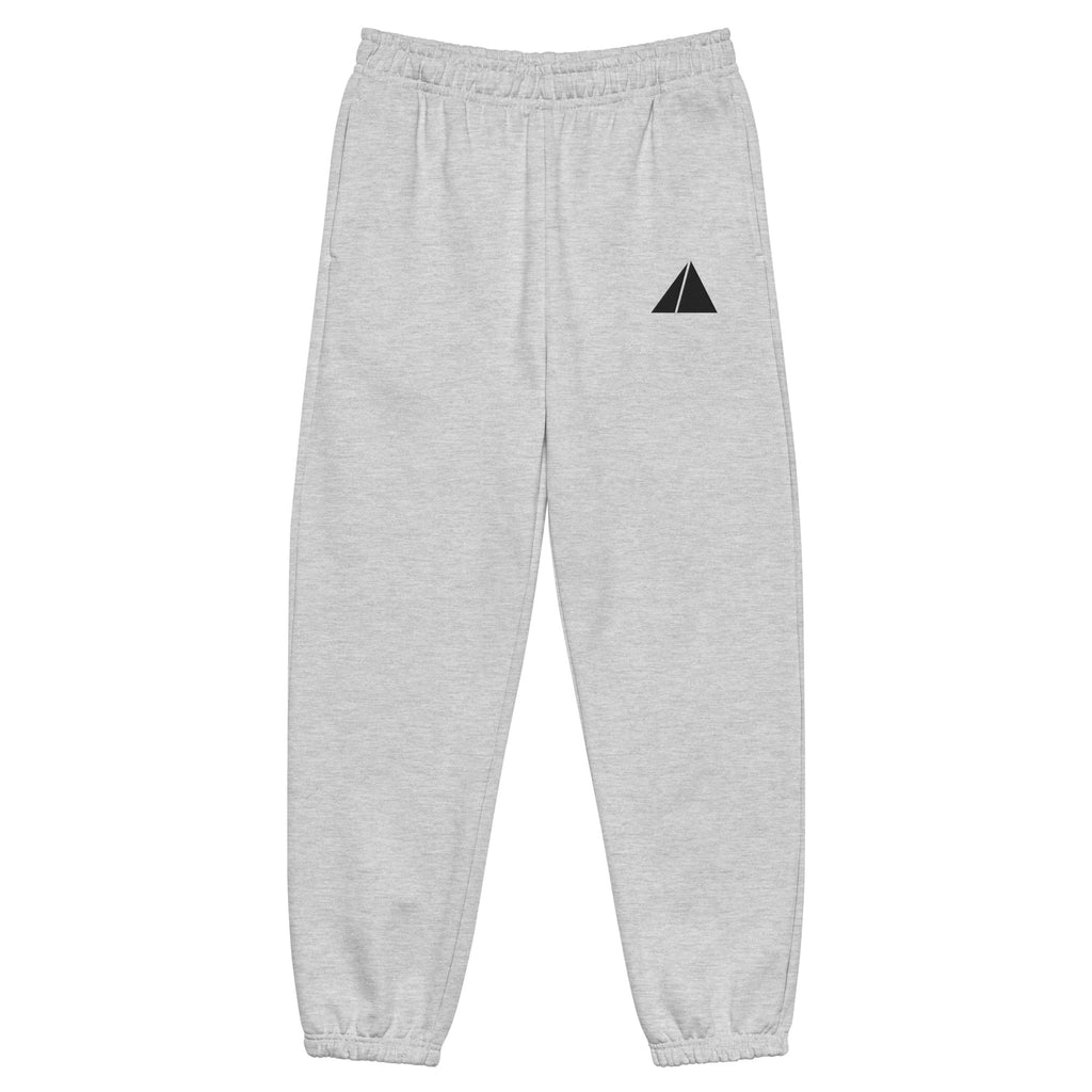 Heavyweight Sweatpants in athletic heather, front view
