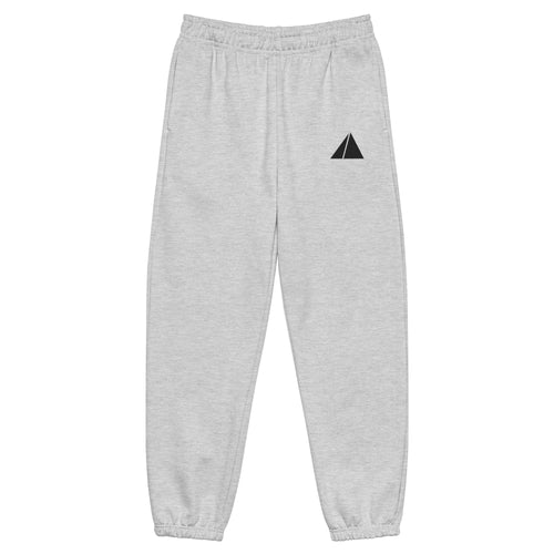 Heavyweight Sweatpants in athletic heather, front view