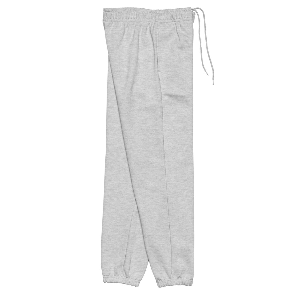 Heavyweight Sweatpants in athletic heather, right side view