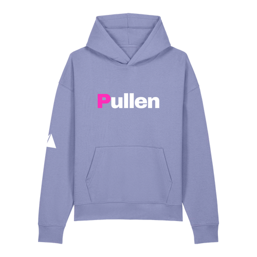 Everyday Relaxed Hoodie in violet, front view